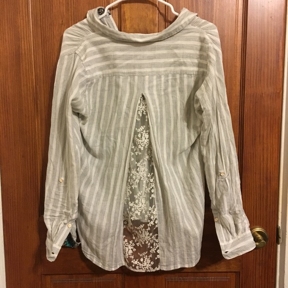 SOLD Anthropologie Isabella Sinclair Lace Floral - Picture 4 of 6